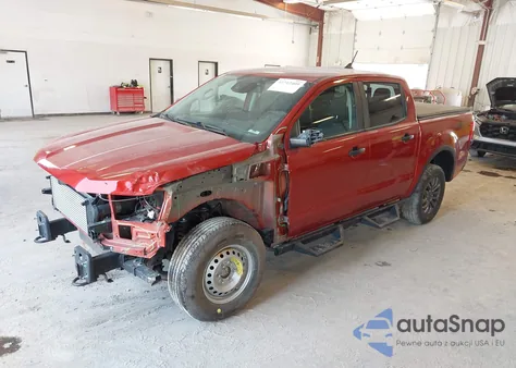 2022 Ford Ranger Xlt z USA, uszkodzony, nr VIN 1FTER4FH6NLD48178